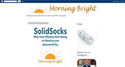 Desktop Screenshot of morningbrightyarn.com